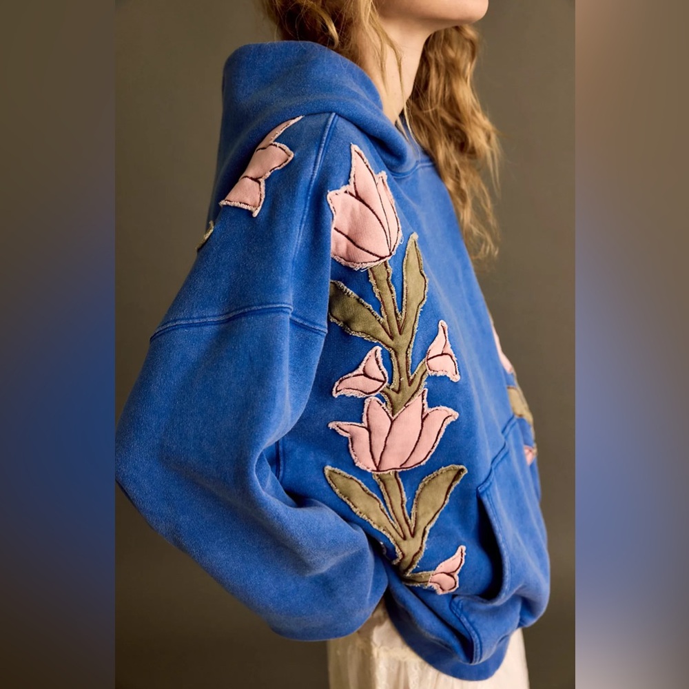 We The Free It's A Vibe Flowers Hoodie